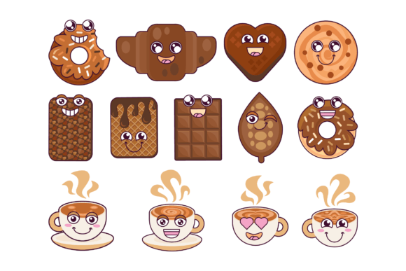 Chocolate Donut Smiles: Strategic Visual Assets for Brand Engagement