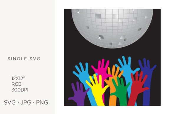 Colorful Hands and Disco Ball: A Guide to Versatile Vector Graphics