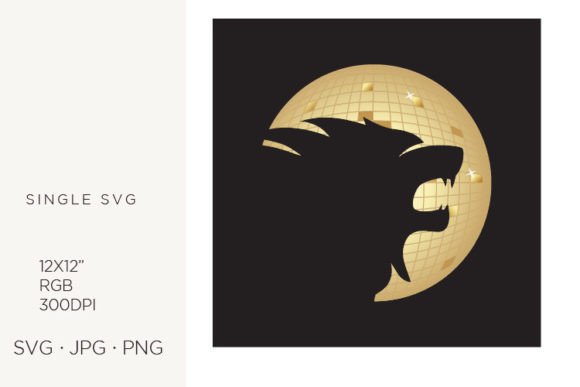 Disco Ball and Abstract Lion Head: A Versatile Digital Asset for Modern Creativity