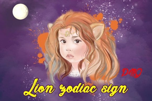 Elevate Designs with Leo Watercolor PNGs