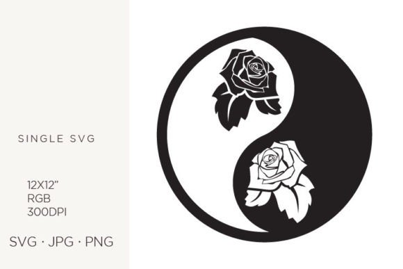 Harmonizing Aesthetics and Function: The Strategic Value of Yin Yang, Balance, and Rose Vector Assets in Contemporary Design