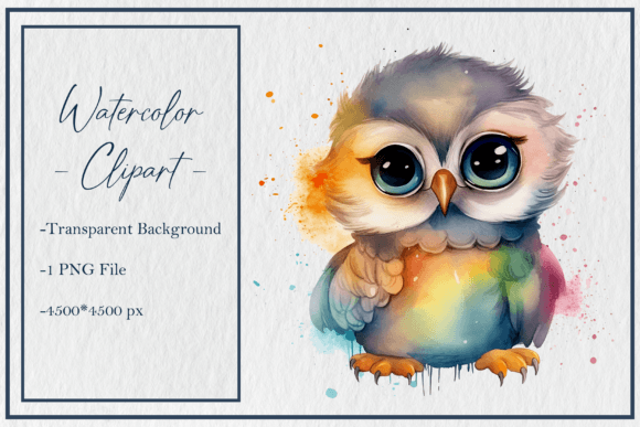 Unlocking Creative Potential: A Guide to Using Watercolor Cute Owl Clipart for Modern Design Projects
