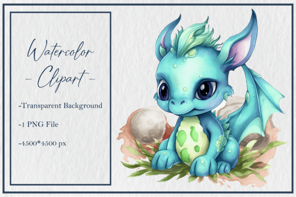 Watercolor Cute Dragon Clipart: A Creative Guide